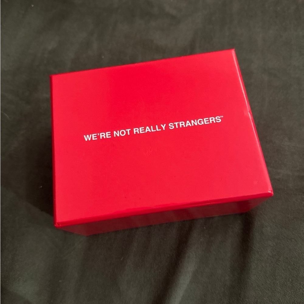 we’re not really strangers game